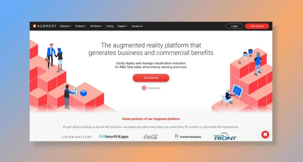 augment home page