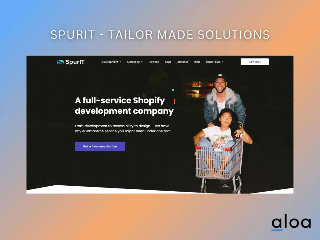 SpurIT homepage