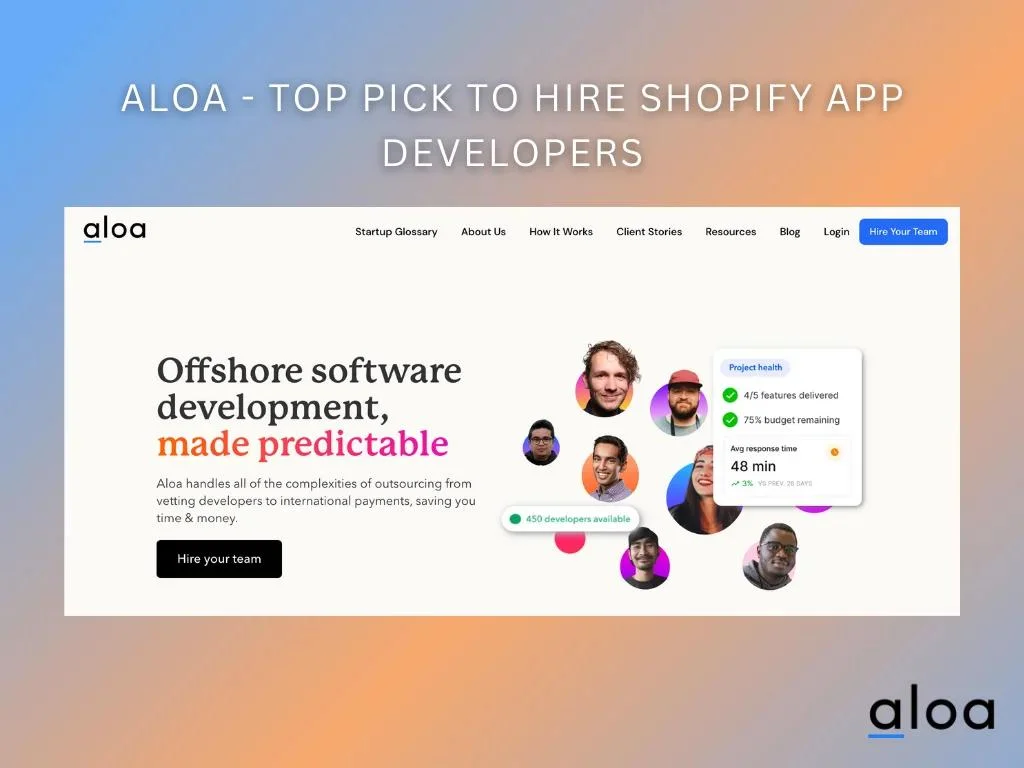 aloa homepage