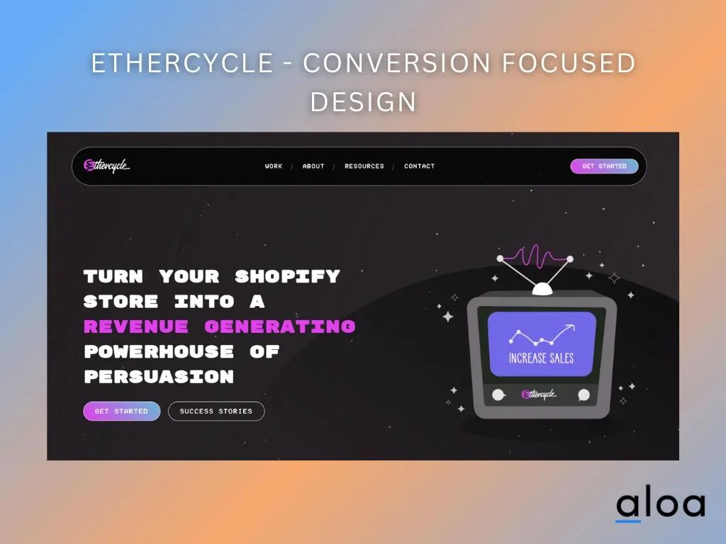Ethercycle homepage