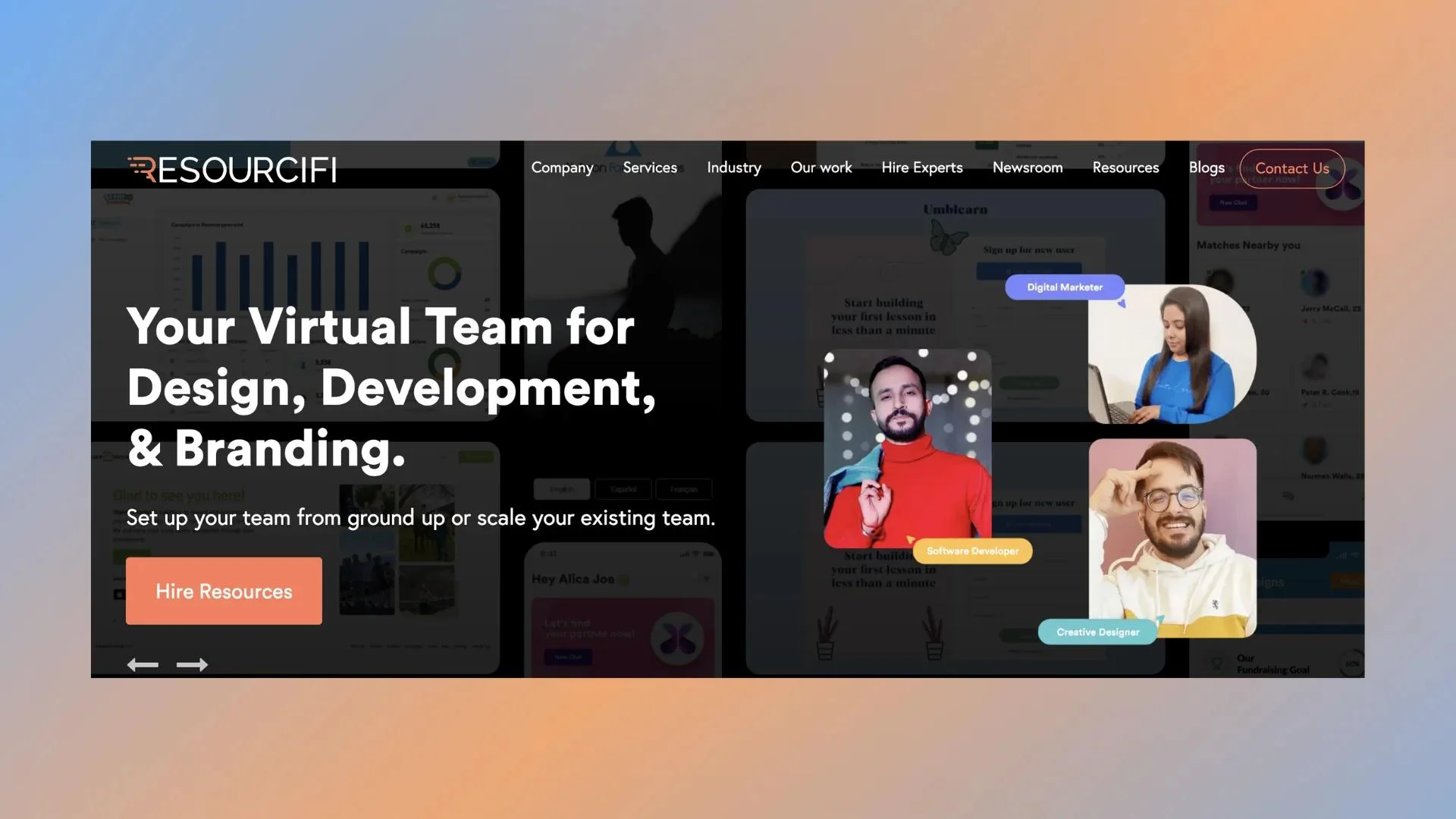 Resourcifi homepage