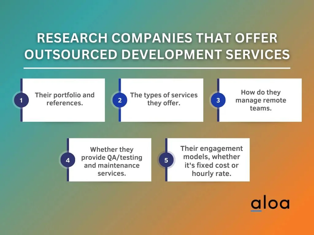 research companies with outsourcing