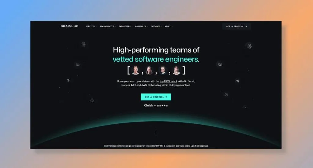 Brainhub_ High-Performing Teams of Vetted Software Engineers
