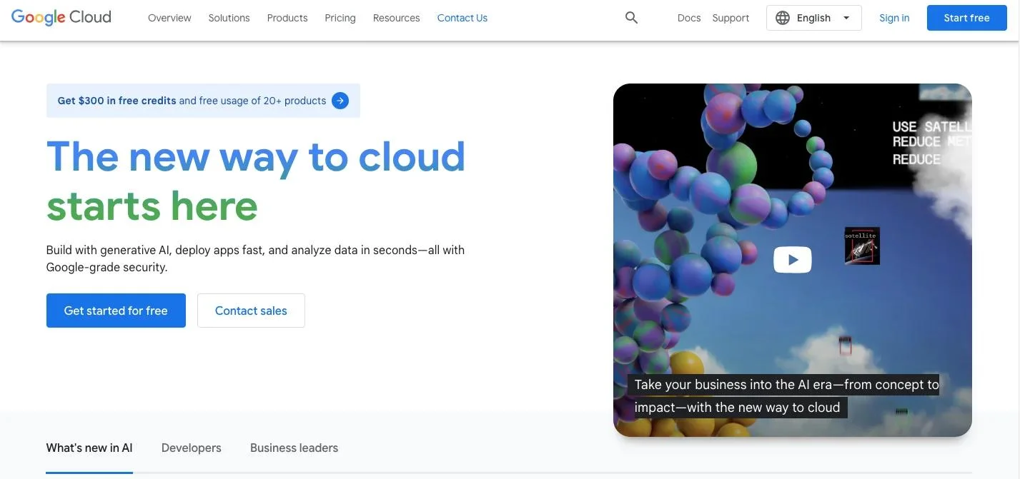 Google Cloud_homepage