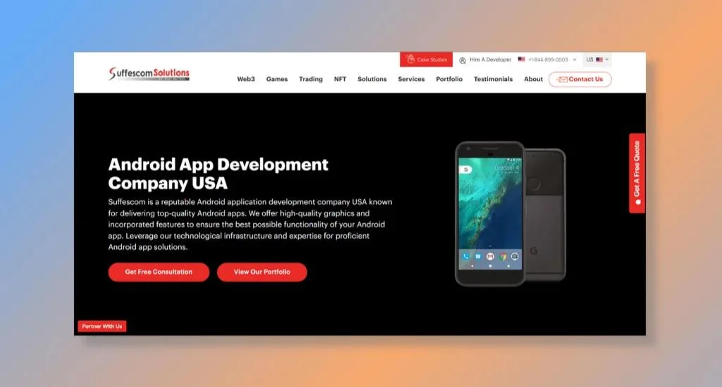Suffescom - High-Quality Android App Development Solutions