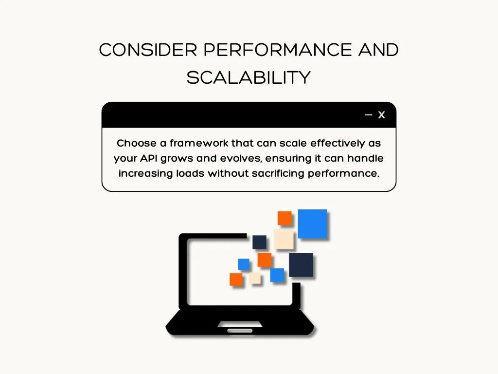 Consider Performance and Scalability