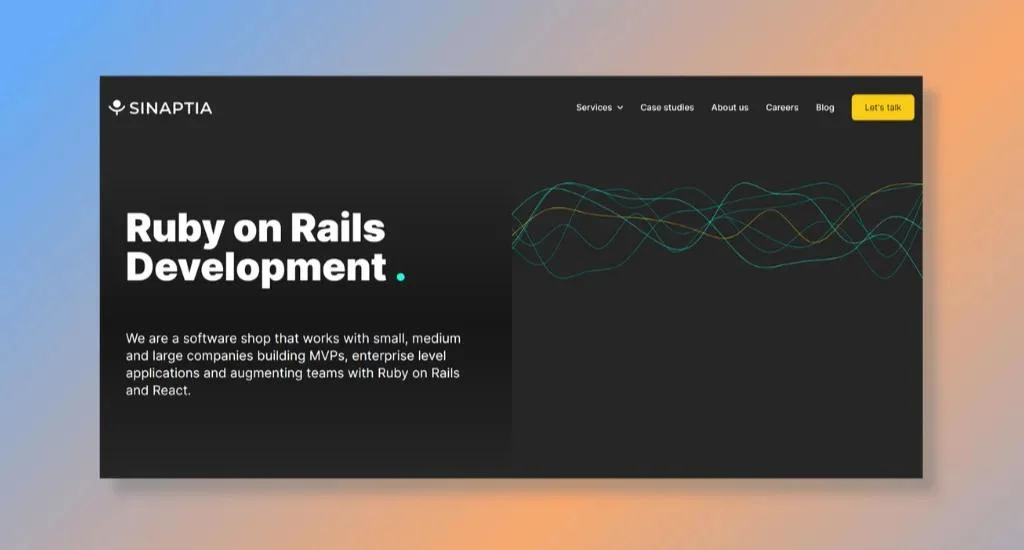Sinaptia - Best for Ruby on Rails and React Development