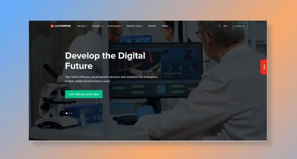 Altoros - Best for Mobile App Development
