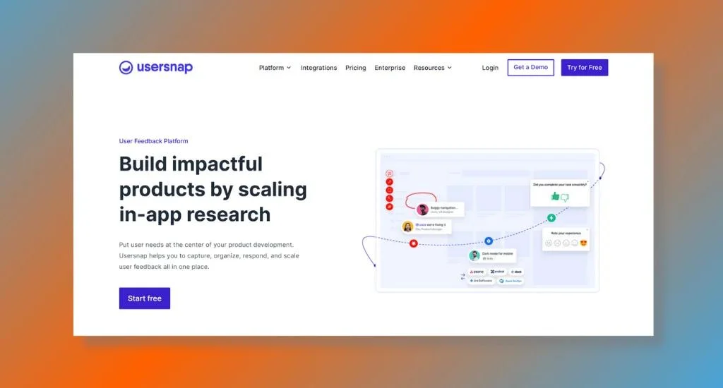 Usersnap - User Feedback with AI Capabilities