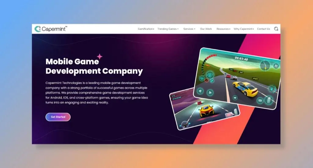 Capermint home page