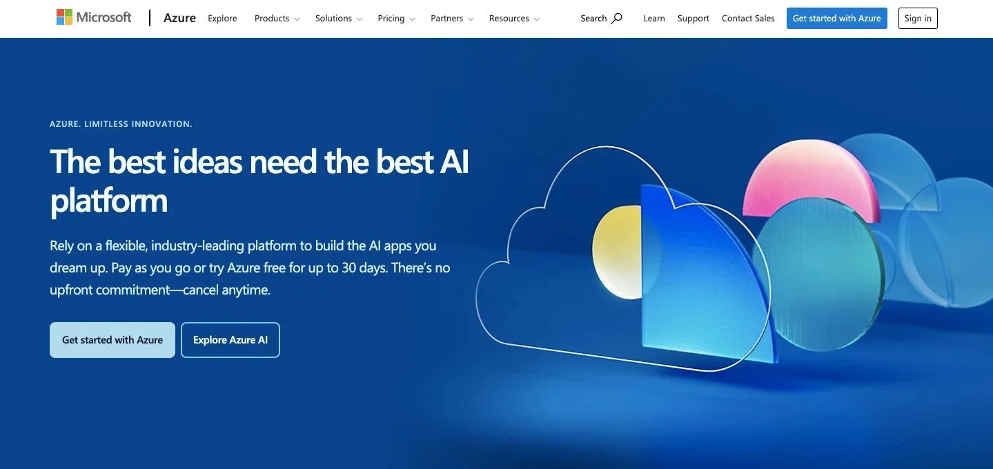 Microsoft Azure Pipeline_homepage