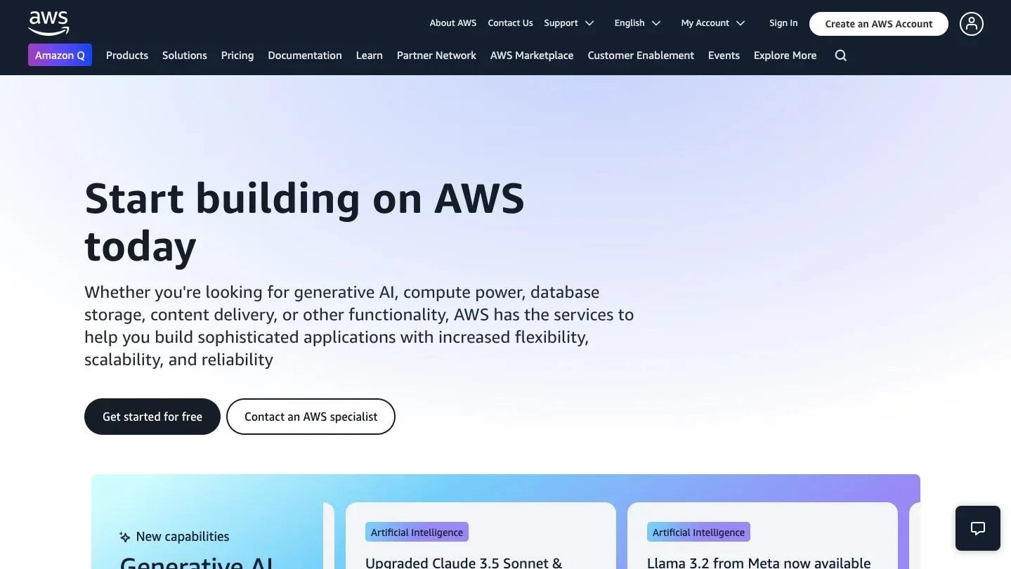 AWS CodeBuild_homepage