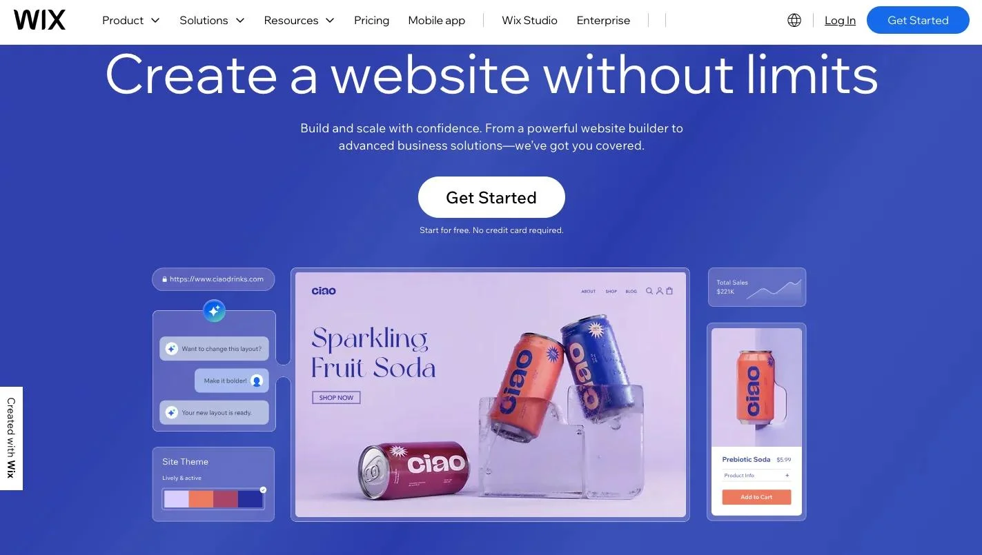 Wix_homepage