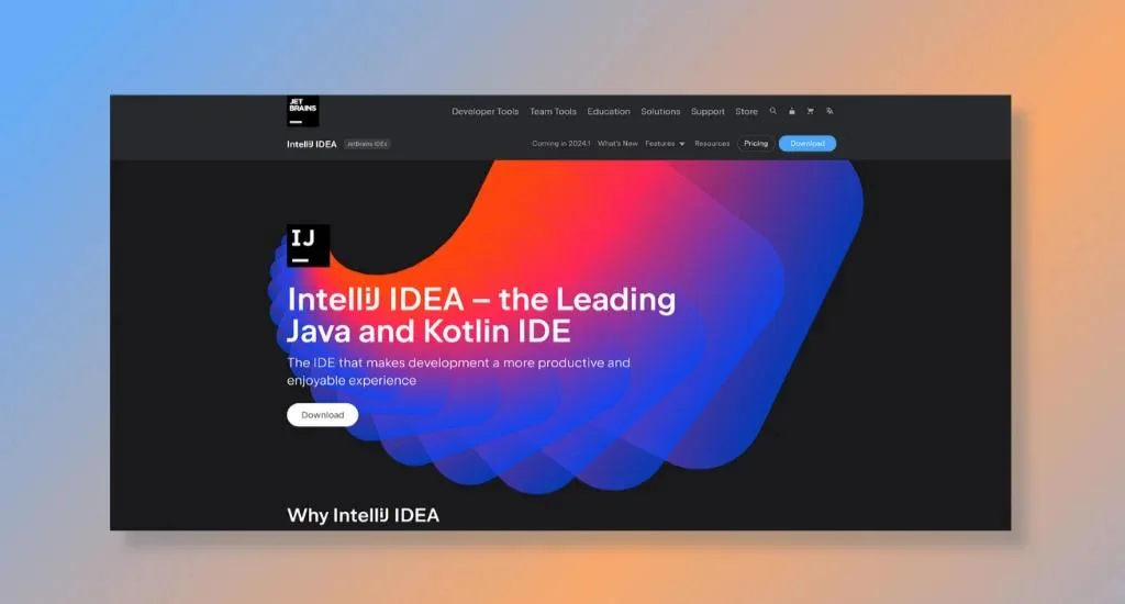 IntelliJ IDEA - Best for Enterprise Development