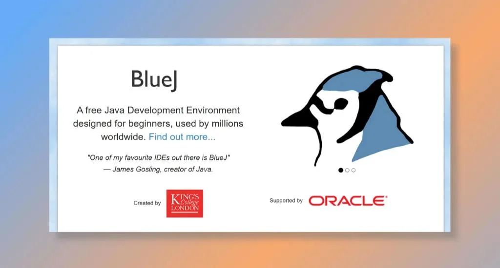 BlueJ - Best for Java Beginners