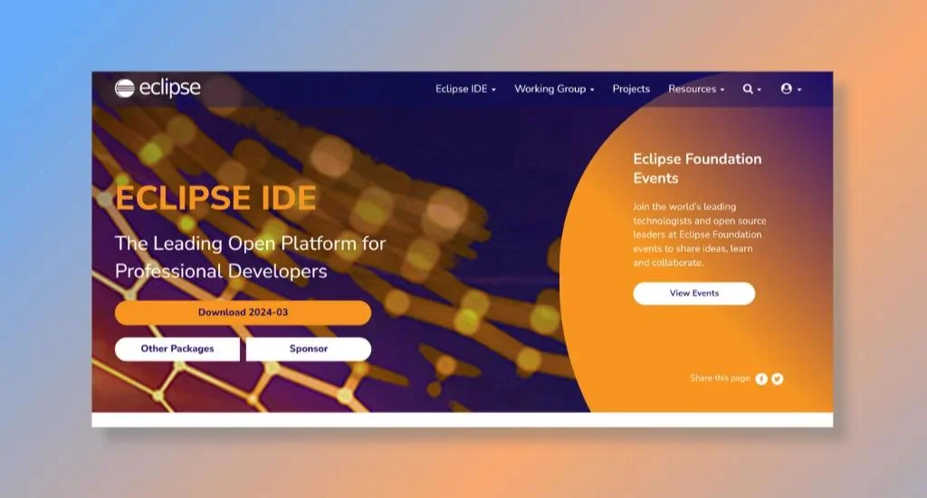 Eclipse IDE - Best for Plug-in Development