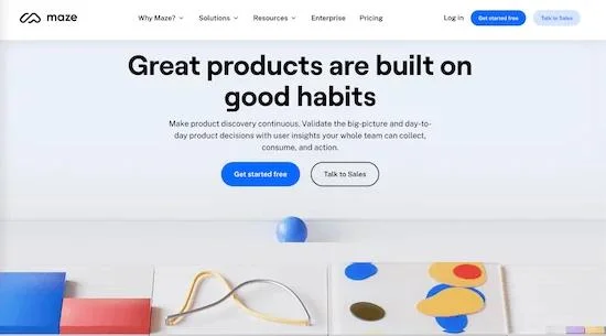 Maze - Best for conducting research from start to finish