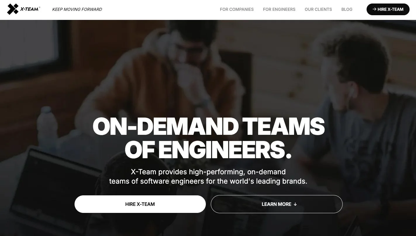 X Team_homepage
