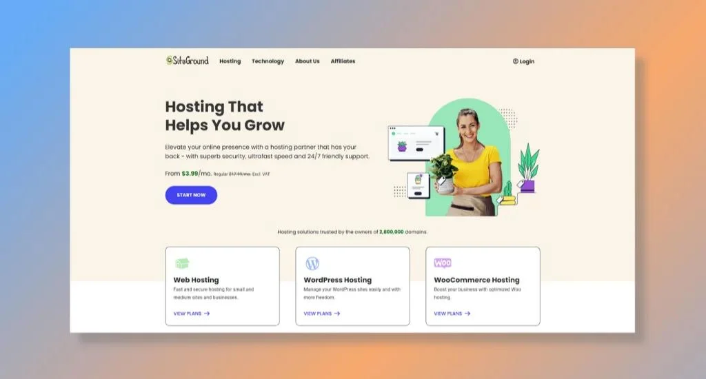 SiteGround - Best Pick for High-Performance Enterprise Hosting