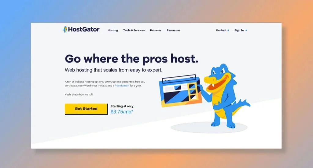 HostGator - Best Choice for Versatile Web Hosting