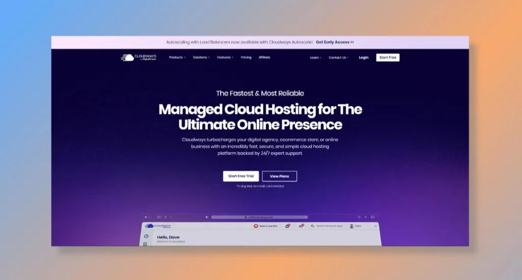 Cloudways - Best Pick for Secure, Fast, and User-Friendly Hosting