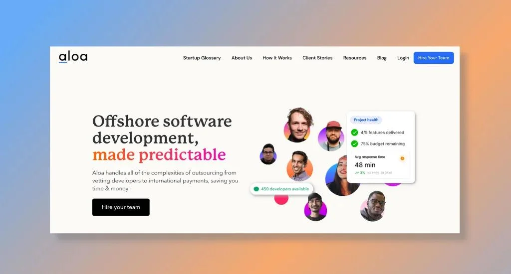 Aloa - Top Pick for Best Custom CRM Development