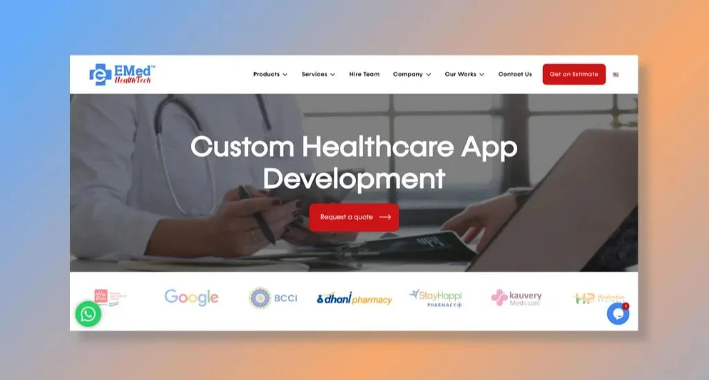2. EMed HealthTech - Provides Innovative and Technology Powered Solutions