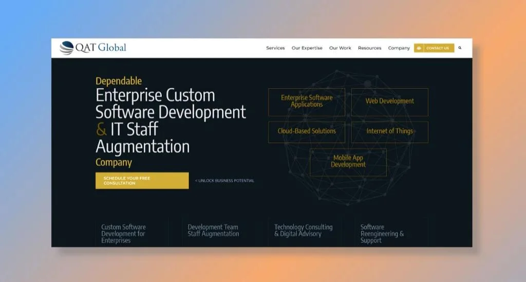 QAT Global - Top Pick for Industry-Specific Custom Software Solutions