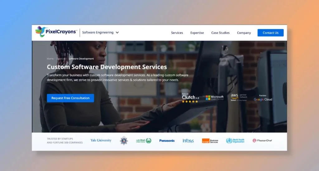 PixelCrayons - Full Cycle Custom Software Development