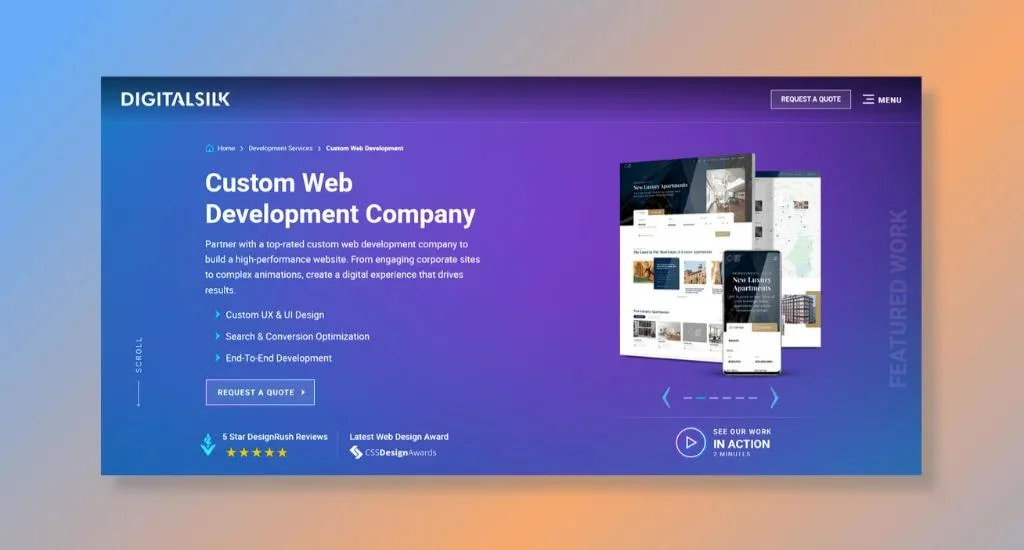 Digital Silk - Best for End-to-End Web Solutions