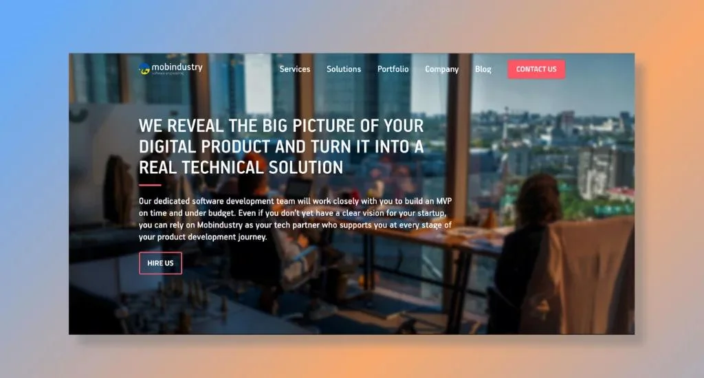 Mobindustry - Providing Out-of-the-Box Software Development Solutions