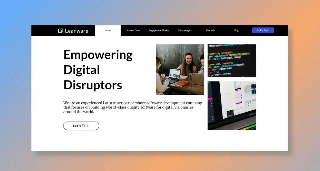 Leanware - Nearshore Software Development Solution