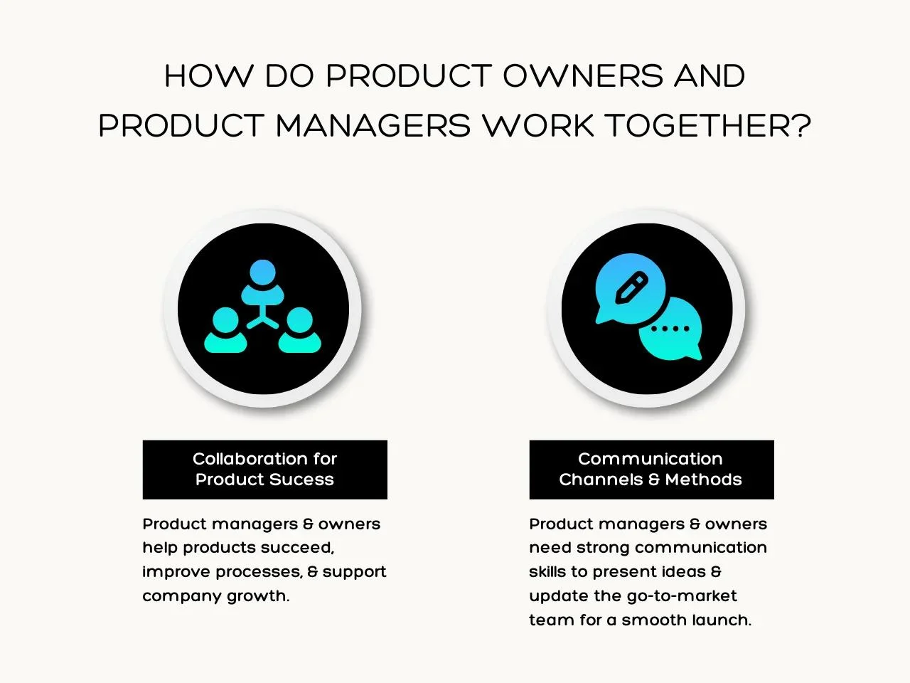 How Do Product Owners and Product Managers Work Together