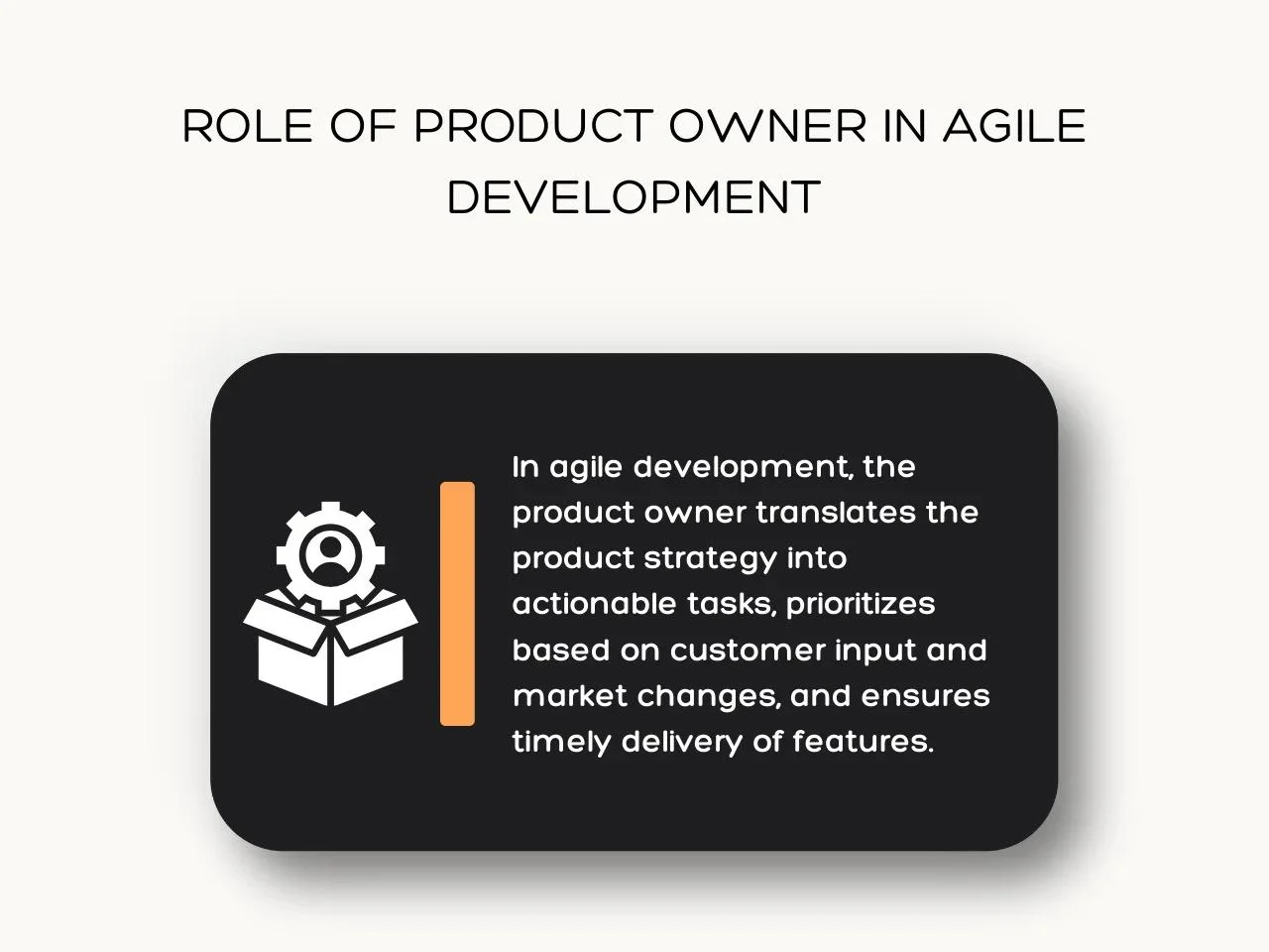 Role of Product Owner in Agile Development
