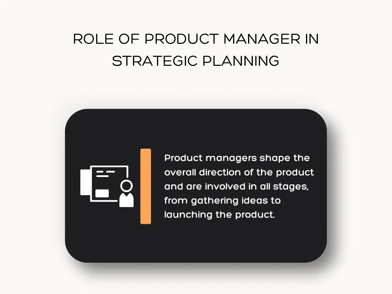 Role of Product Manager in Strategic Planning