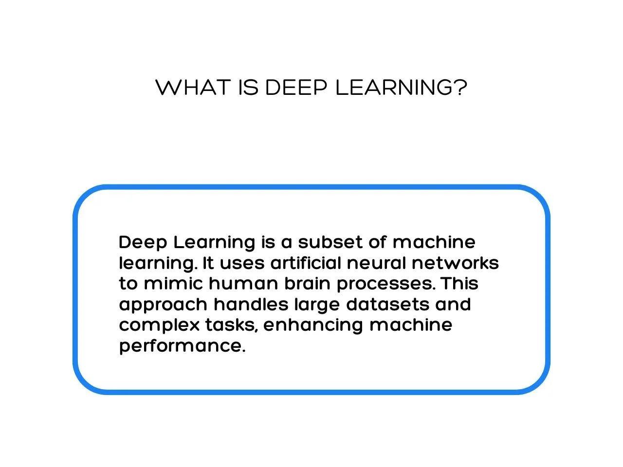 What is Deep Learning