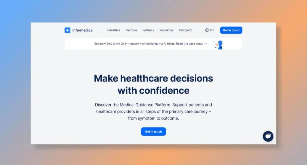 Infermedica - Medical Guidance Experts