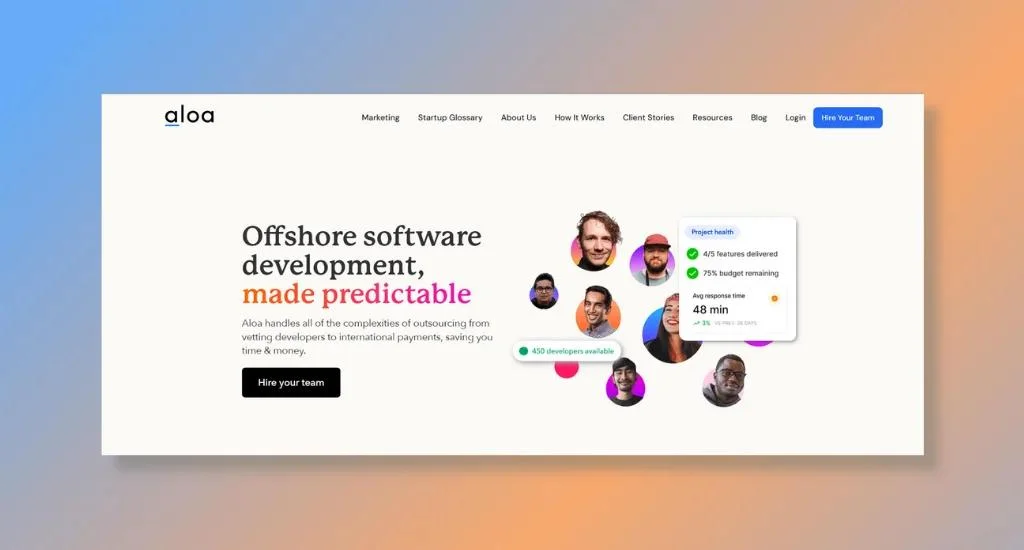 Aloa - Top Pick to Offshore Eastern Europe Developers