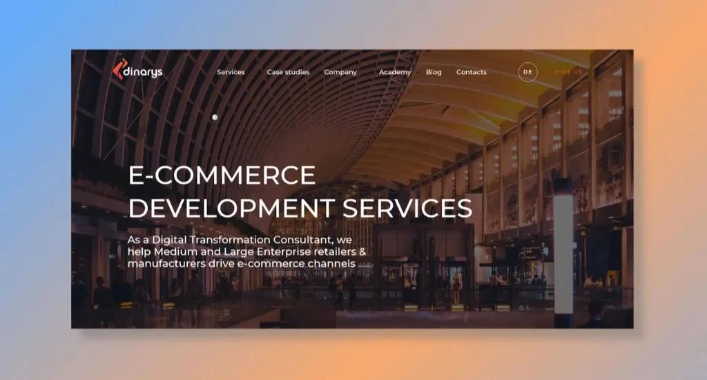 Dinarys - eCommerce Performance Optimization Services