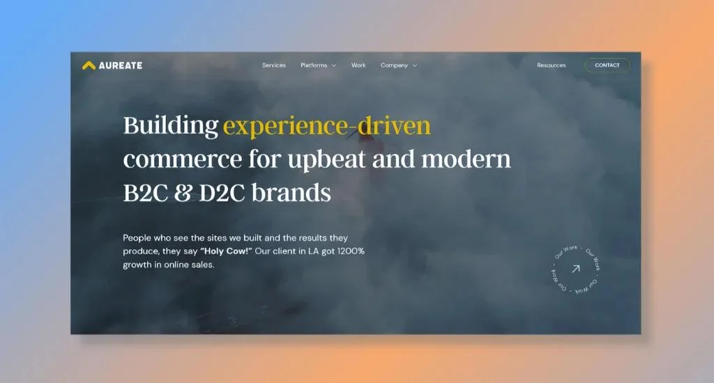 Aureate Labs - eCommerce Website Design and Development