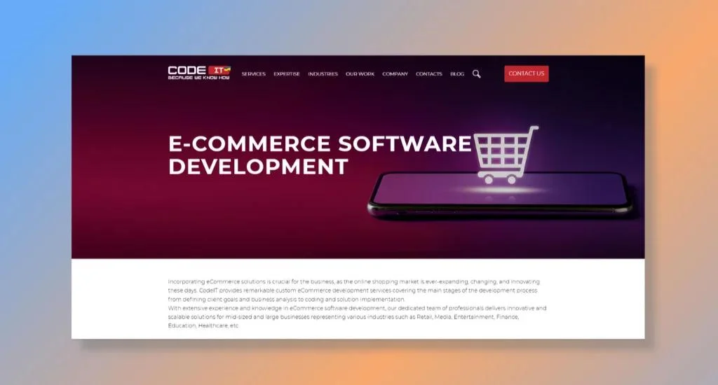 CodeIT - Custom eCommerce Development Services