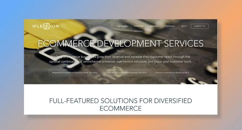 Iflexion - Full-featured Solutions for Diversified eCommerce