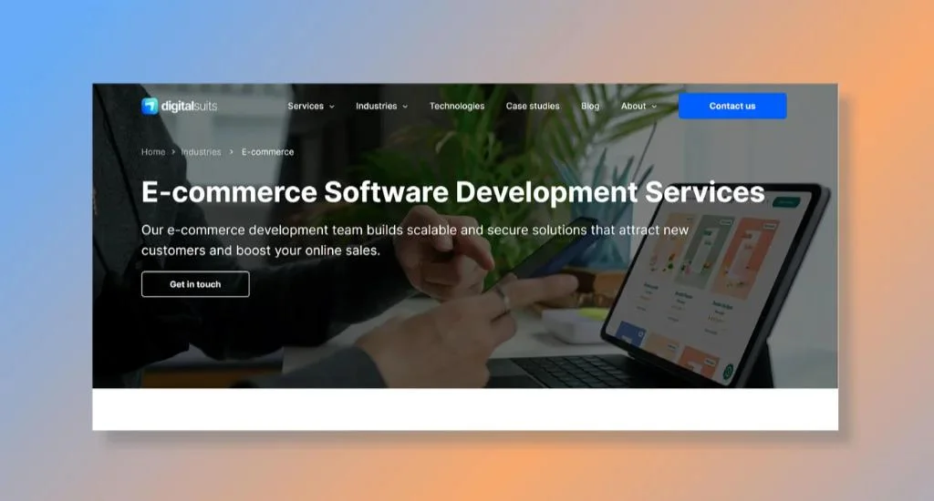 DigitalSuits - Comprehensive eCommerce Software Development Services