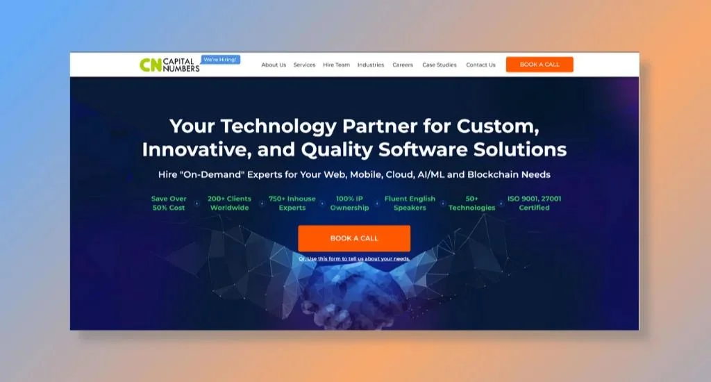 Capital Numbers - Offering Strategic Development