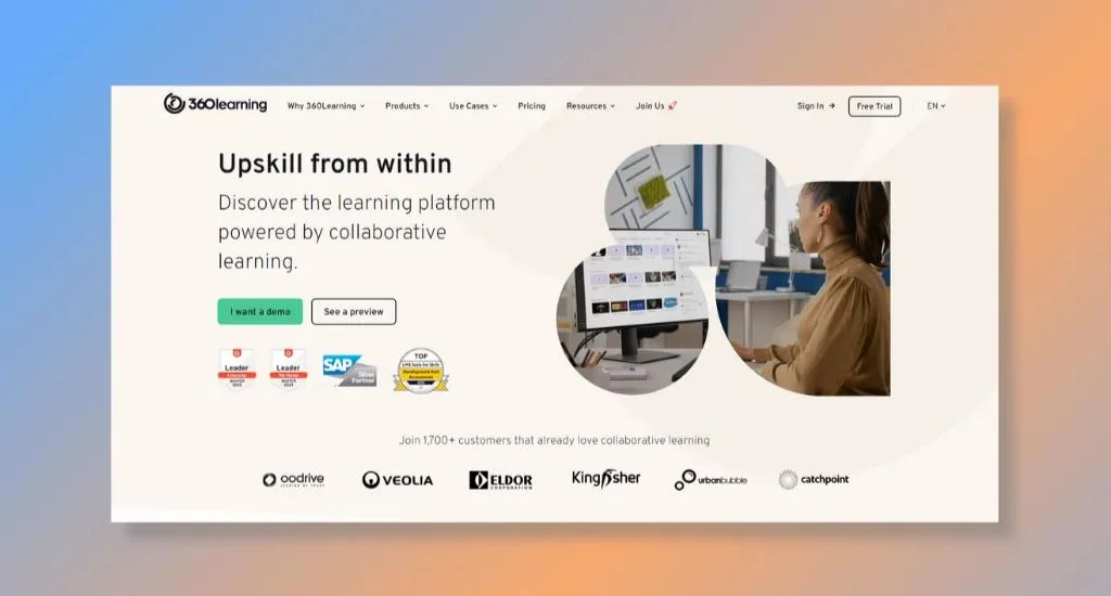 360Learning - Offering Collaborative Learning Platform Powered by AI