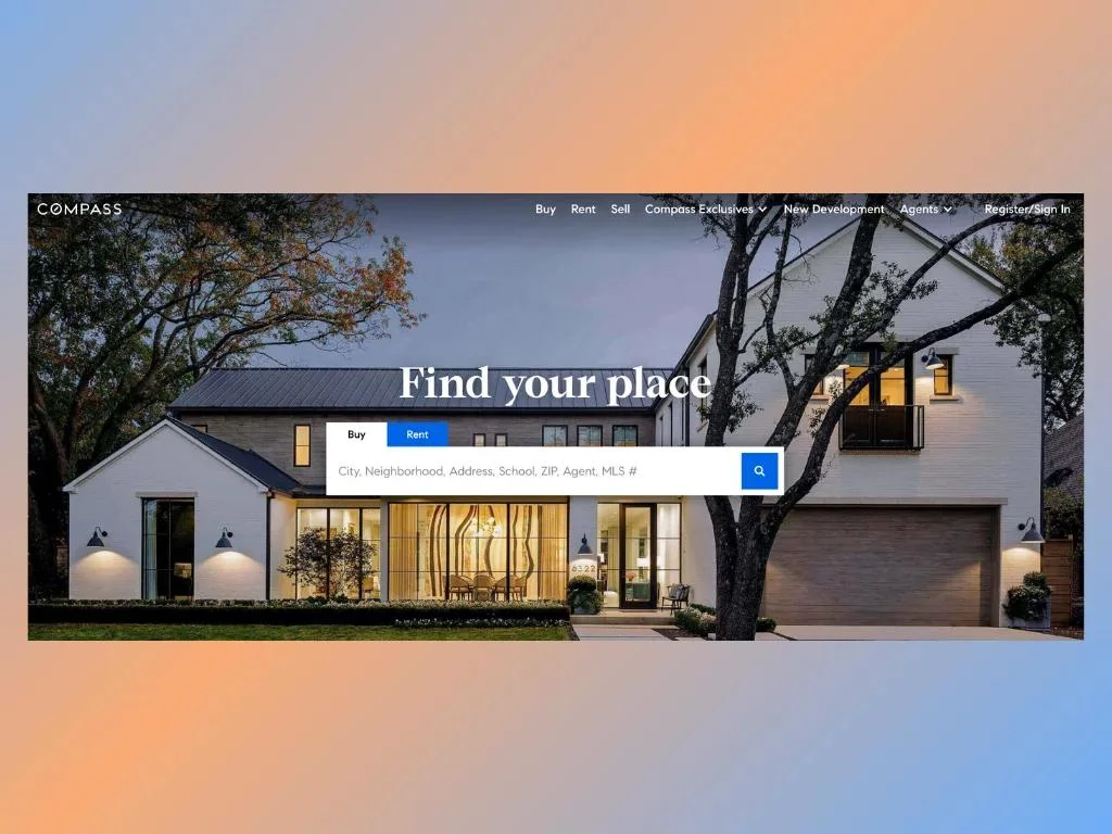 Compass home page