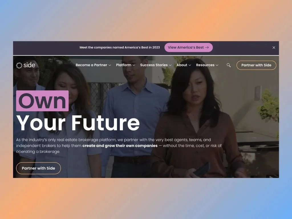 Side home page