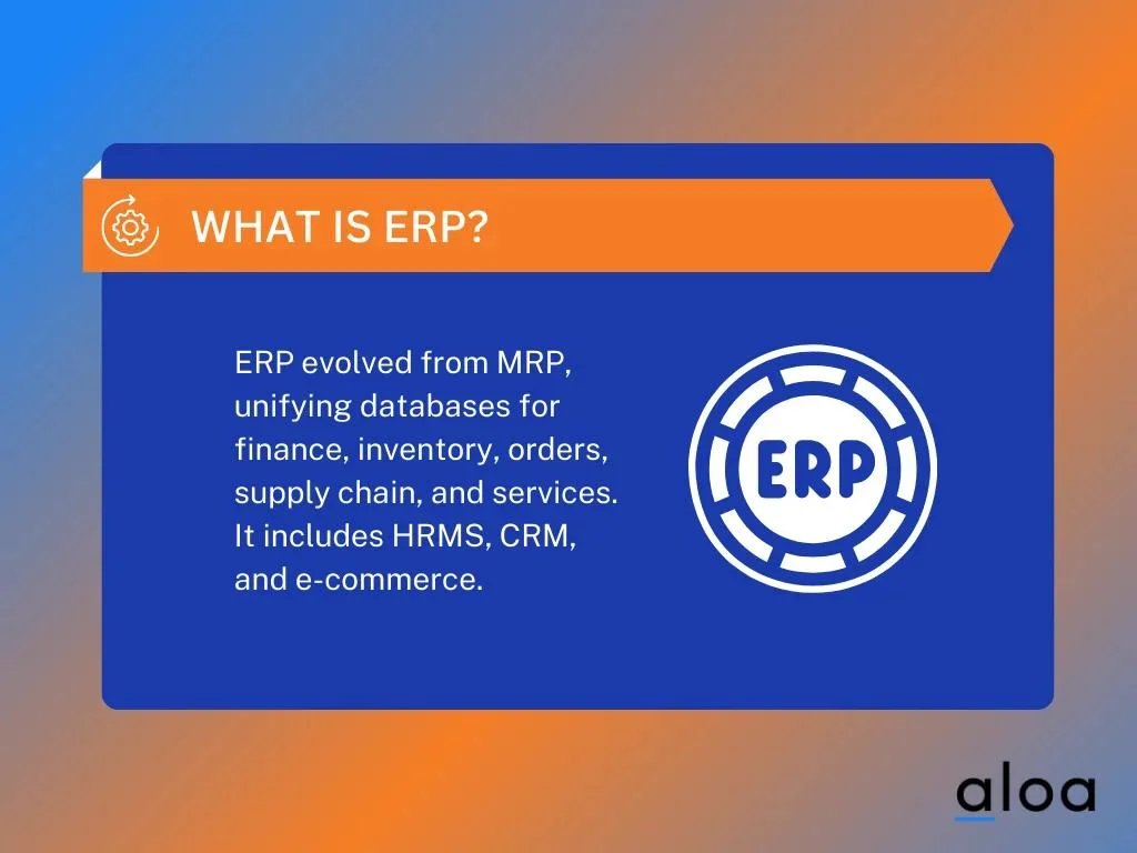 What is ERP
