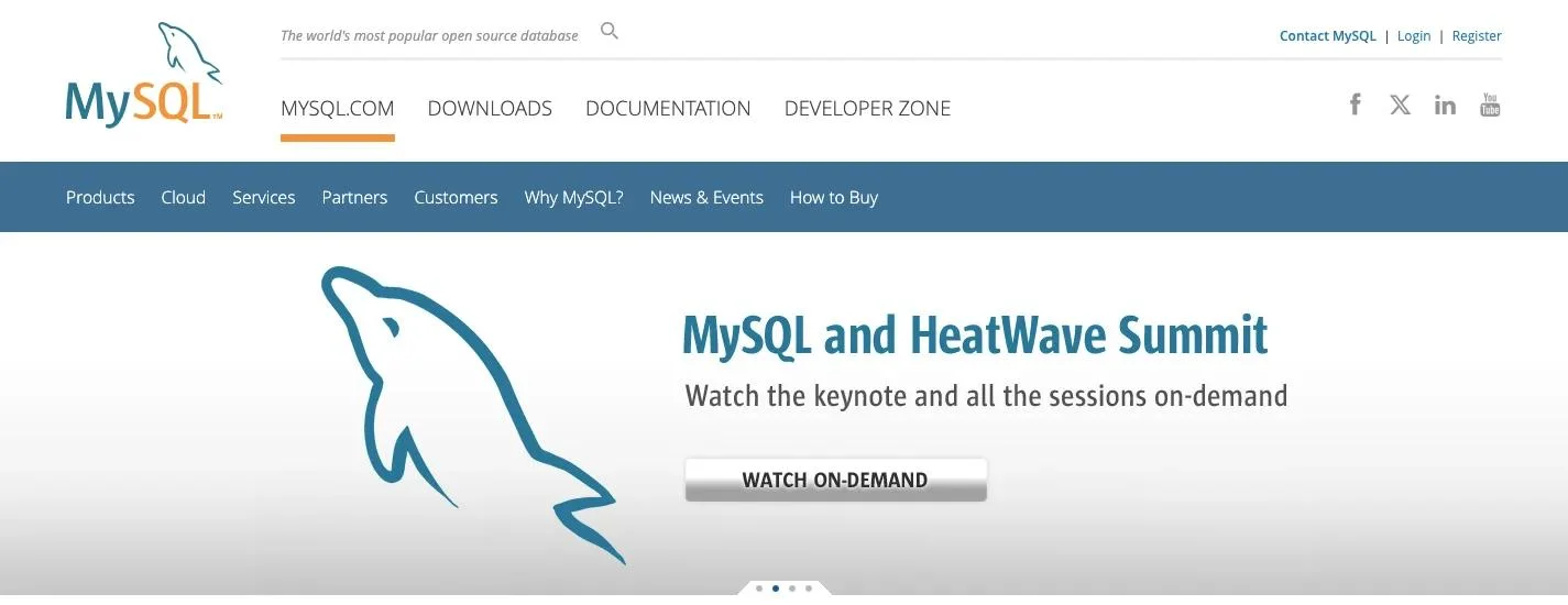MySQL_homepage