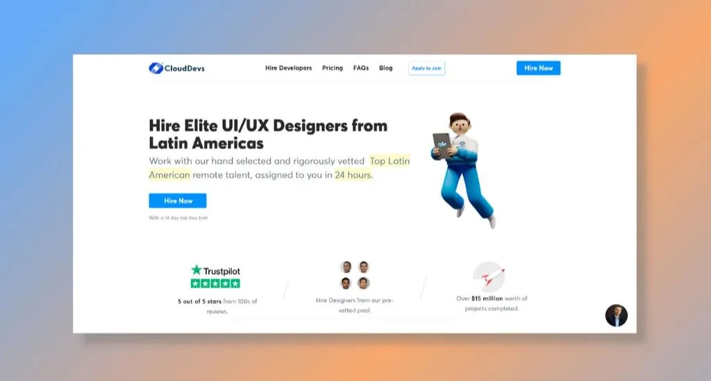CloudDevs - UX/UI Design Focused Platform